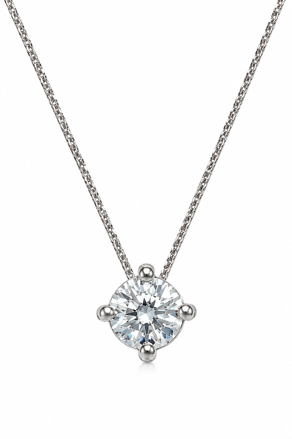 Dije punto de luz - Diamante Natural GIA 0.33 ct - color F - VVS2- corte triple excelente (3EX)